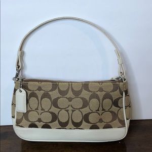 Coach Signature Demi Pouch Handbag